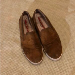 Prada slip ons